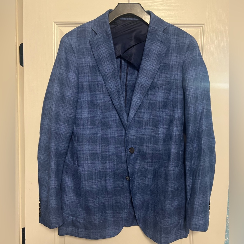 Peter Millar Silk/Cashmere Sports Coat 38R